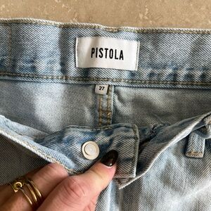 Pistola Sky Blue Women's Jean Shorts sz 27